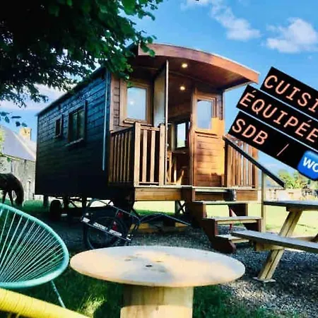 Vue Poneys, 40min Mt St Michel 30min Draps Serviettes Baie Normandie Vakantiehuis La Chapelle-Cécelin